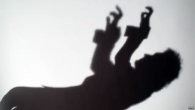 Sombra de película de horror