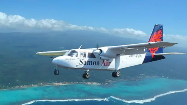 சமோ ஏர் விமானம் ஒன்று