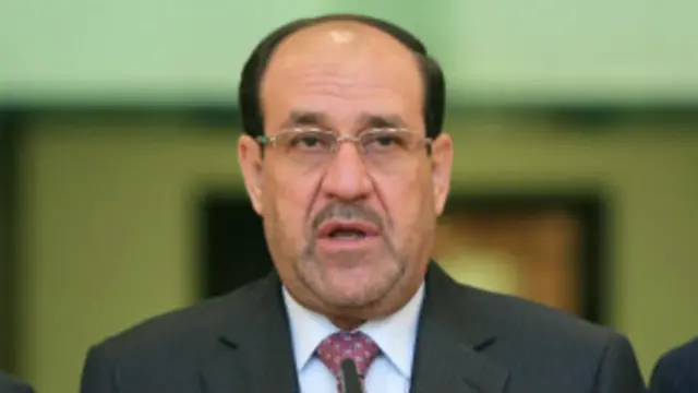 رئيس الوزراء نوري المالكي