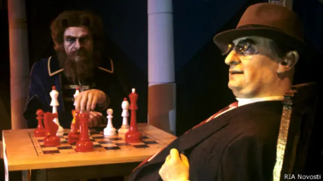 Восковые фигуры Лаврентия Берии и Малюты Скуратова