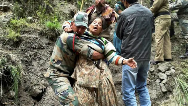 उत्तर भारत में भारी बाढ़