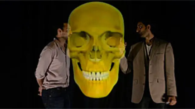 Médicos criadores da animaçãobets nacional app3D para aulasbets nacional appmedicina (Foto: St. George's Hospital/Universidadebets nacional appLondres)