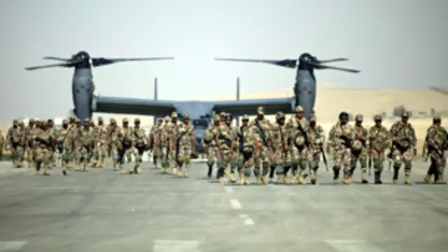 يجري الأردنيون تمارين عسكرية مشتركة مع الأمريكيين