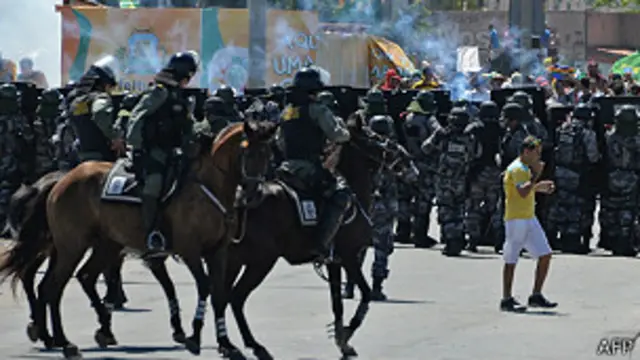 протесты в бразилии