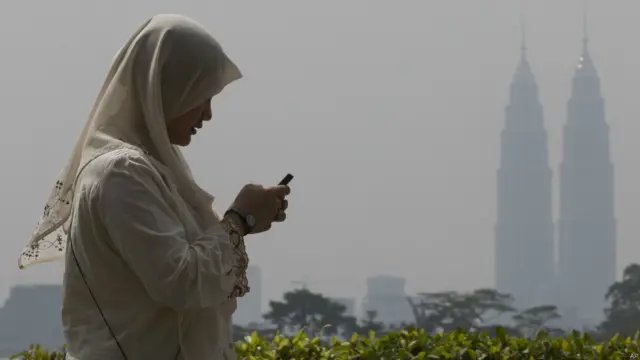 Seorang wanita di Malaysia