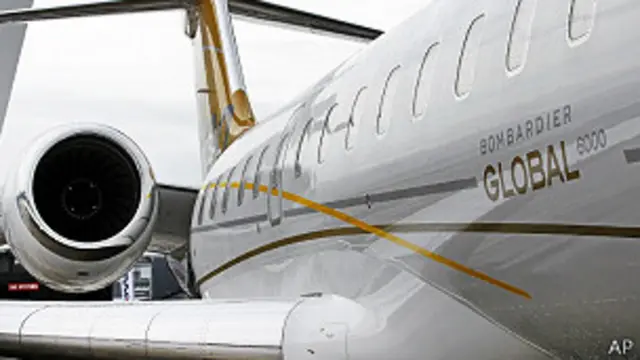 Avión de Bombardier