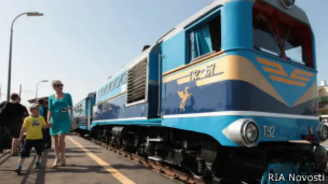 Поезд на станции