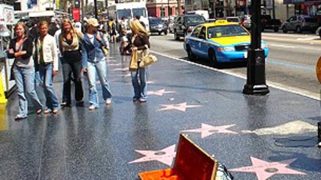 Paseo de la Fama en Los Ángeles
