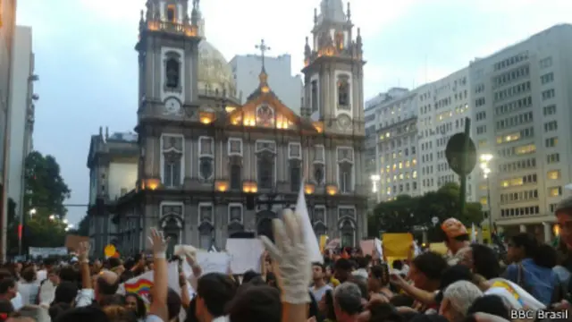 протесты в Бразилии