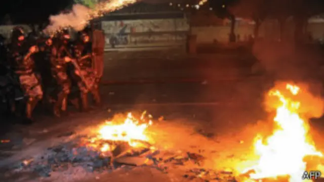 Protestos no Rio (AFP)