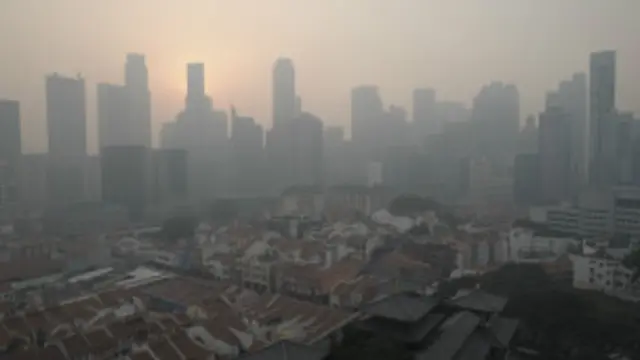 دھویں کے بادلوں کے مسئلے پر جمعرات کو انڈونیشیا اور سنگاپور کے ماحولیاتی حکام کا اجلاس بھی ہوا