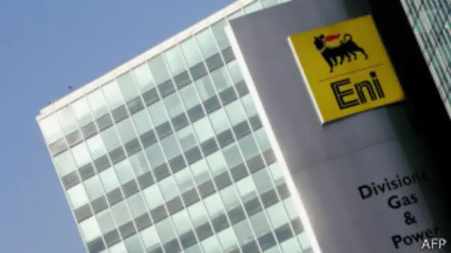 شرکت نفتی انی ایتالیا از سال ۱۹۵۵ میلادی در این حضور داشته است