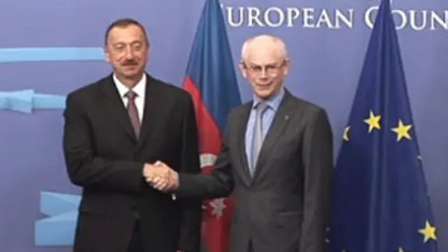 İlham Əliyev və Herman van Rompuy
