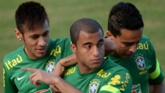 Neymar, Lucas, Jadson