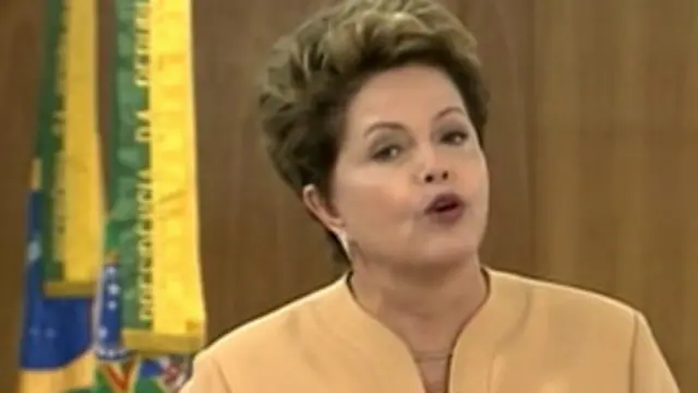 Presiden Brasil Dilma Rousseff membantah penyelenggaraan Piala Dunia 2014 menyedot uang hasil pajak. 
