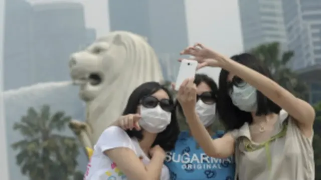 سنگا پور میں فضائی آلودگی ریکارڈ سطح پر پہنچ گئی ہے