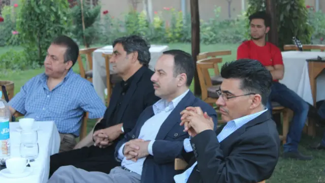 اکلیل احمد حکیمی سفیر افغانستان در آمریکا هم در نخستین روز جشنواره پنج روزه بین المللی موسیقی در کابل، شرکت کرد.