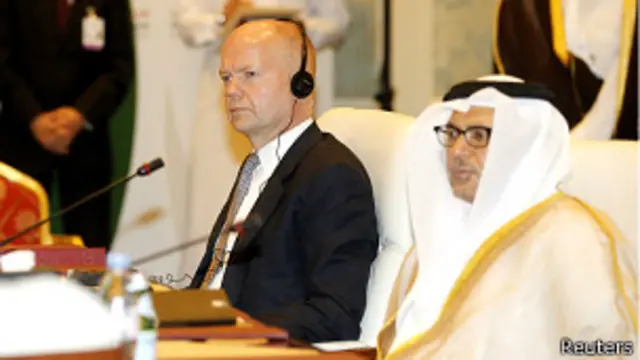 Уильям Хейг, Анвар Гаргаш