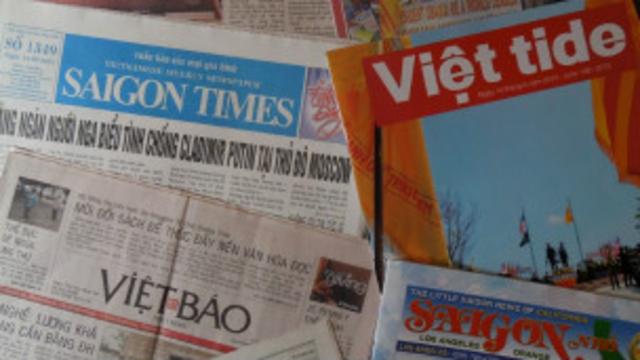 Người Việt ở Mỹ có một số tờ báo riêng