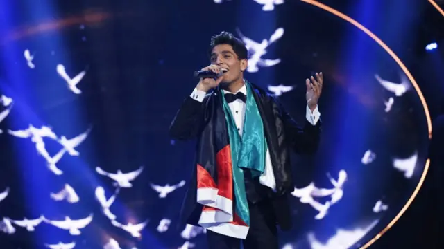 تئیس سالہ محمد عساف پہلے فلسطینی تھے جو اس شو کے فائنل میں پہنچے۔