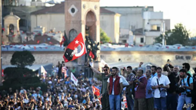 Protesta en Turquía