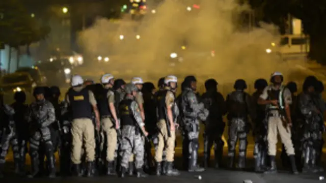 من المواجهات في بيلو هوريزونتي