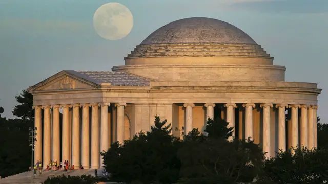 Superluna, Washington DC