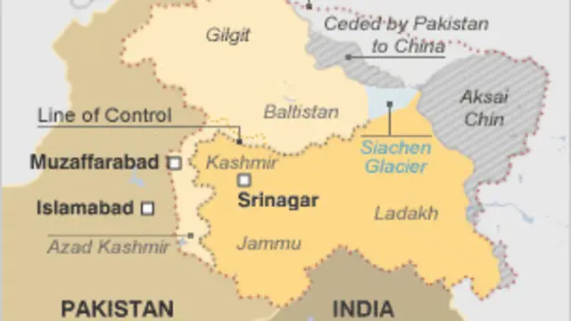 Peta Gilgit-Baltistan