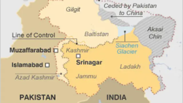 Gilgit-Baltistan là vùng giáp biên giới Trung Quốc.