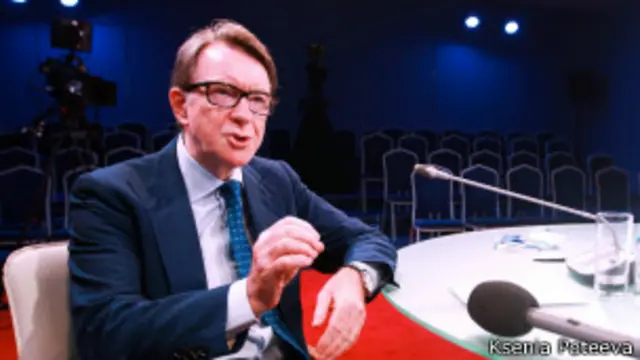 Лорд Мандельсон поможет "Системе" выйти на мировой уровень