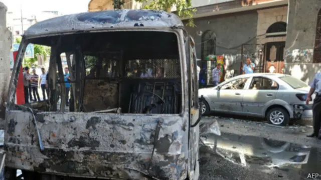 تفجير في باب مصلى بدمشق 