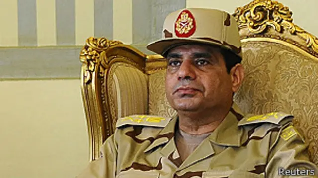 ژنرال عبدالفتاح السیسی، وزیر دفاع و فرمانده ارتش مصر