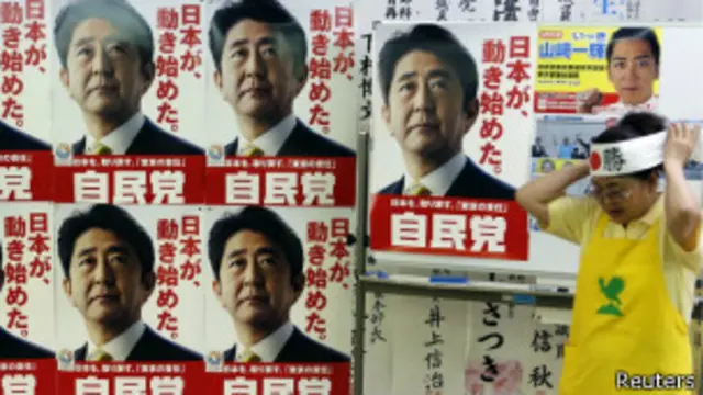 自民党选举海报