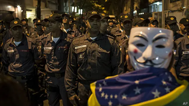 Protestas en Río de Janeiro