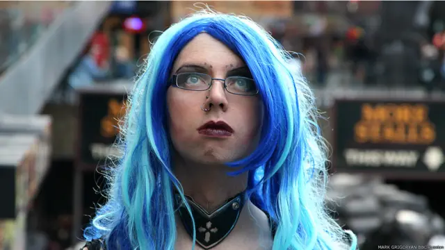 Ванда на Кэмденском рынке в Лондоне