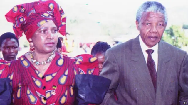 विनी और नेल्सल मंडेला