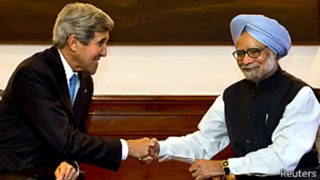 جان کری با نخست‌وزیر هند هم دیدار کرد