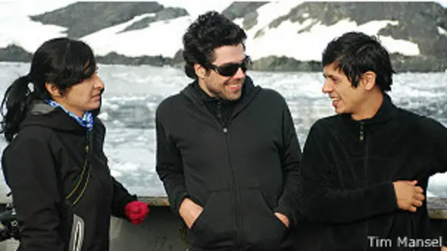 Artistas en Antártica