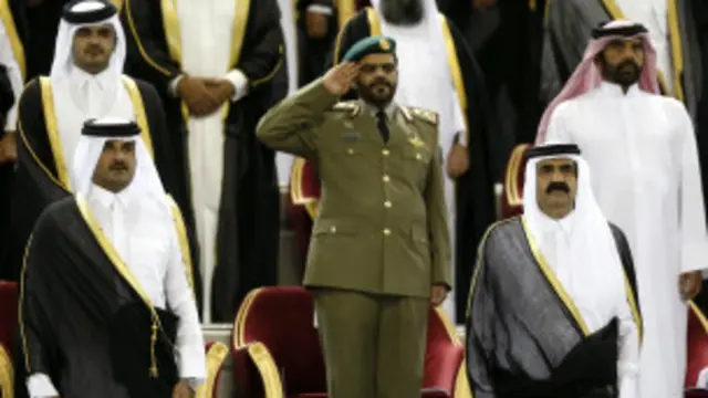 Şeyx Həmməd və şahzadə Tamim