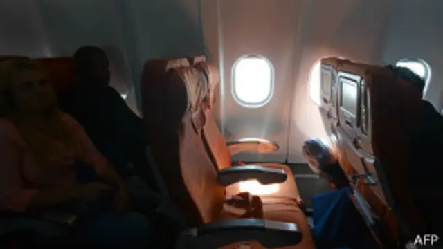 Кресло в самолете