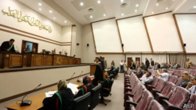 Здание ливийского суда