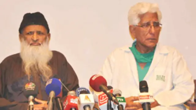 ایدھی کا شمار پاکستان کے ان لوگوں میں ہوتا ہے جنھوں نے بعد از مرگ اپنے اعضاء عطیہ کرنے کا اعلان کیا ہے