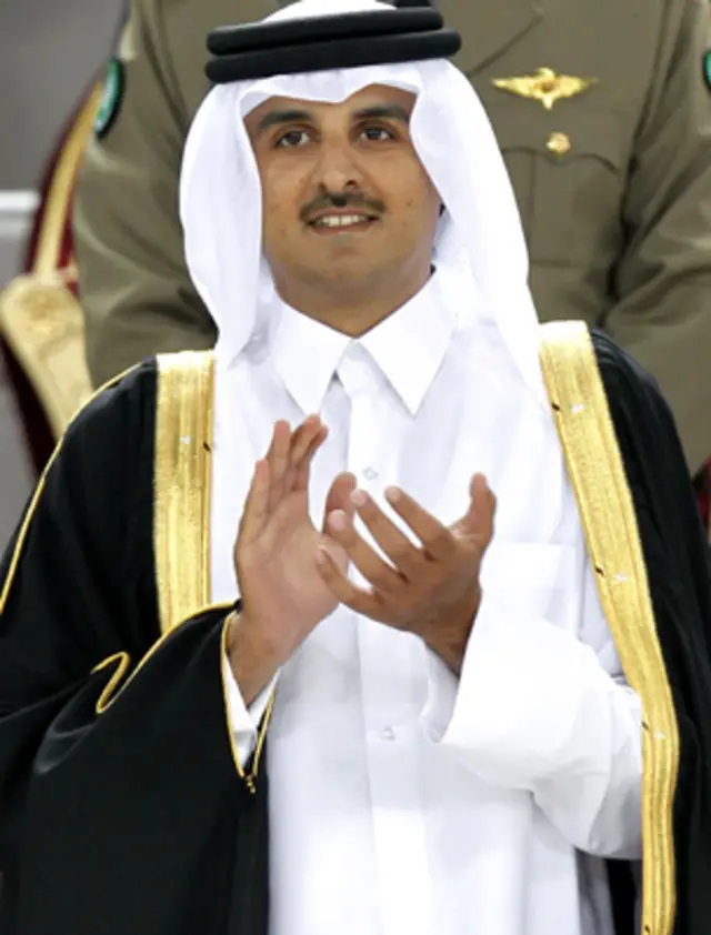 أمير قطر الجديد الشيخ تميم بن حمد آل ثاني