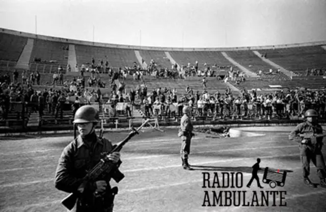 Partido de fútbol durante el régimen de Pinochet (archivo)