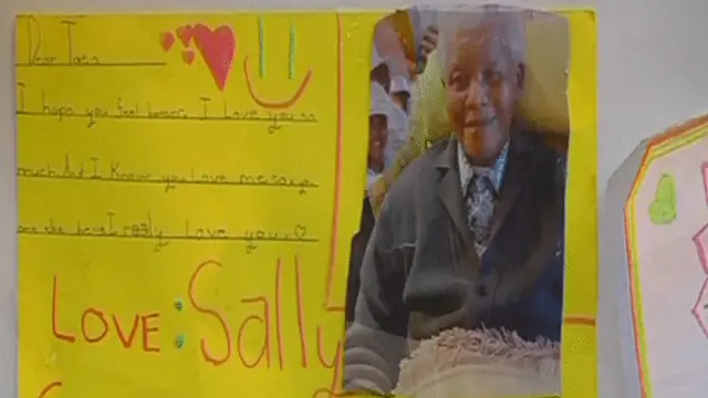 मंडेला के लिए प्रार्थना