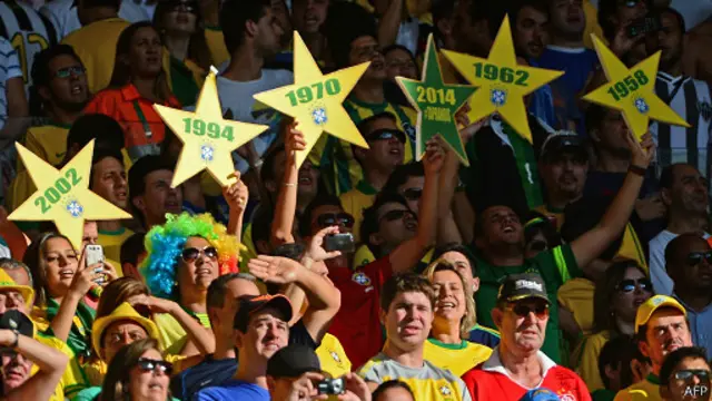 Torcida brasileira na Copa das Confederações