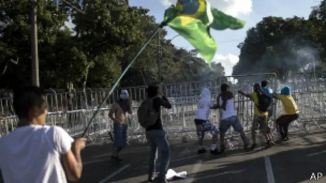 Протесты в Бразилии