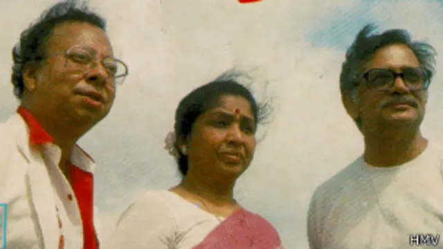 आरडी बर्मन, आशा भोसले और गुलज़ार