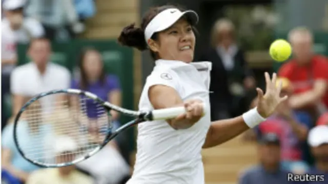李娜在溫網中