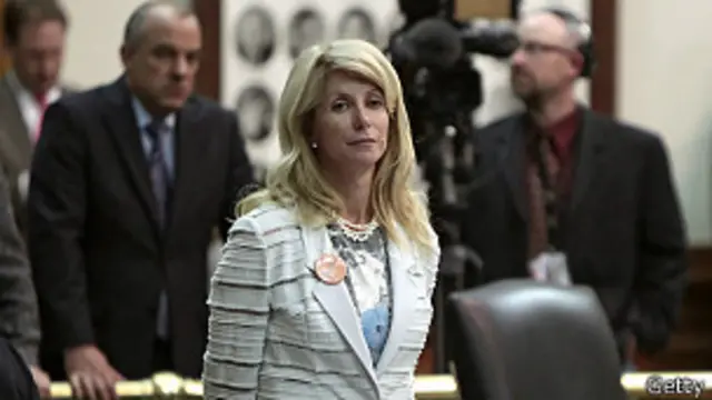 Wendy Davis, senadora de Texas